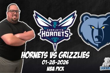 Charlotte Hornets vs Memphis Grizzlies 1/28/26 NBA Free Picks & Prediction | NBA Tips