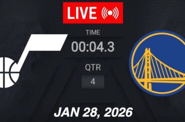 NBA LIVE! Golden State Warriors vs Utah Jazz | January 28, 2026 | 2026 NBA Season Live 2K