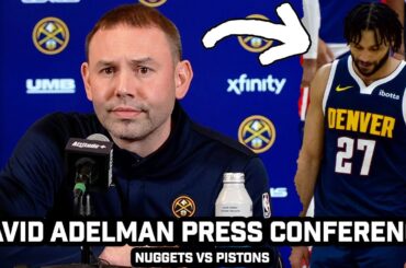 David Adelman DEFENDS Jamal Murray After Late Missed Free Throws In Nuggets LOSS vs Pistons