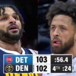 Final 2:40 WILD ENDING Pistons vs Nuggets 👀 | January 27, 2026