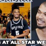 Victor Wembanyama on Spurs Being Represented at 2026 All-Star Weekend