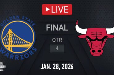 NBA LIVE! Golden State Warriors vs Chicago Bulls | Jan. 28, 2026 | Bulls vs Warriors NBA LIVE 2K26