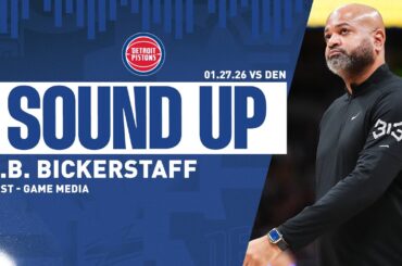 Post-Game Press Conference: J.B. Bickerstaff | Pistons vs. Nuggets  | 1.27.26