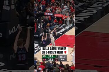 BULLS WIN FOR D-ROSE 🔥