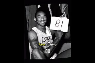 Ang MAKASAYSAYANG 81 Points ni Kobe Bryant😱🔥 #shorts