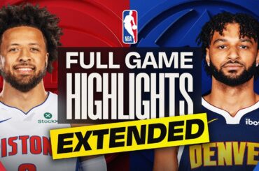 EXTENDED: PISTONS at NUGGETS | FULL GAME HIGHLIGHTS | January 27, 2026
