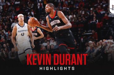 Kevin Durant (33 points) Highlights vs. Memphis Grizzlies