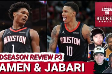 Houston Rockets Midseason REVIEW: Amen Thompson's Point Guard GROWTH & Jabari Smith Jr.'s STRUGGLES