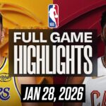 LAKERS vs CAVALIERS FULL GAME HIGHLIGHTS JANUARY 28, 2026 NBA HIGHLIGHTS TODAY | NBA 2K26 GAMEPLAY