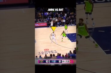 Barton Cold Block, Then Ant-Man Blows A Layup 🤯 Wild Finish Nuggets vs Timberwolves #nba #shorts