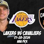 Los Angeles Lakers vs Cleveland Cavaliers 1/28/26 NBA Free Picks & Prediction | NBA Tips