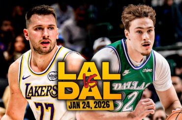 Los Angeles Lakers vs Dallas Mavericks Full Game Highlights | Jan 24, 2026 | FreeDawkins