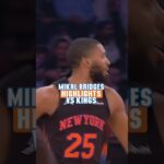 mikal always gettin it done 😮‍💨 #nba #nyknicks #mikalbridges