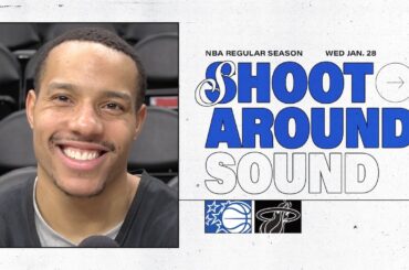 SHOOTAROUND SOUND: MIAMI HEAT VS. ORLANDO MAGIC | DESMOND BANE & JALEN SUGGS