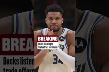 Milwaukee Bucks are listening to trade offers for Two-time MVP Giannis Antetokounmpo #nba  #bucks