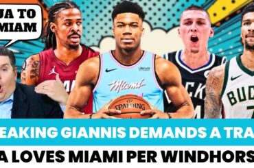 🚨BREAKING!! Giannis Antetokounmpo DEMANDS OUT! Miami Heat Go ALL-IN as NBA Bidding War BEGINS!