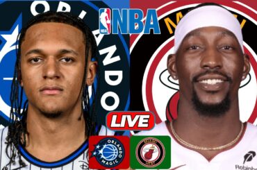 🔴LIVE : Orlando Magic Vs Miami Heat | NBA | PLAY BY PLAY | SCOREBOARD