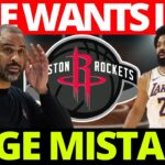 LAKERS REJECTED? Veteran Guard "Begs" To Join Rockets! Rockets News