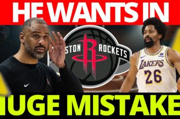 LAKERS REJECTED? Veteran Guard "Begs" To Join Rockets! Rockets News