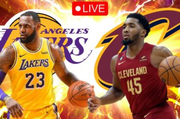 🏀 NBA 🏀 Los Angeles Lakers vs Cleveland Cavaliers LIVE Play by Play & Reaction