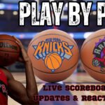 🏀 LIVE: Toronto Raptors vs New York Knicks NBA Play by Play & Reactions!