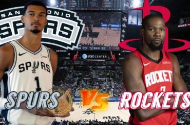 San Antonio Spurs vs Houston Rockets Live Play by Play & Scoreboard