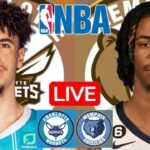 LIVE: CHARLOTTE HORNETS vs MEMPHIS GRIZZLIES | NBA | PLAY BY PLAY | SCOREBOARD