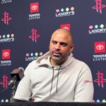 Houston Rockets Pregame: Ime Udoka talks Steven Adams season ending surgery