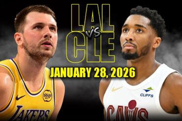 Los Angeles Lakers vs Cleveland Cavaliers Full Game Highlights – January 28, 2026 | NBA Season