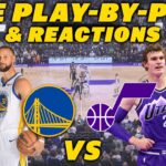 Utah Jazz vs Golden State Warriors | Live Play-By-Play & Reactions
