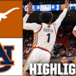 Texas Longhorns vs. Auburn Tigers | Full Game Highlights | ESPN College Basketball