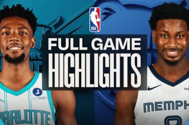 HORNETS at GRIZZLIES | FULL GAME HIGHLIGHTS | January 28, 2026