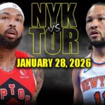 New York Knicks vs Toronto Raptors Full Game Highlights – January 28, 2026 | NBA Season