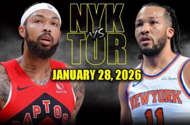 New York Knicks vs Toronto Raptors Full Game Highlights – January 28, 2026 | NBA Season