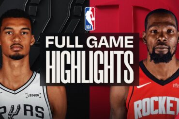 SPURS at ROCKETS | FULL GAME HIGHLIGHTS | January 28, 2026
