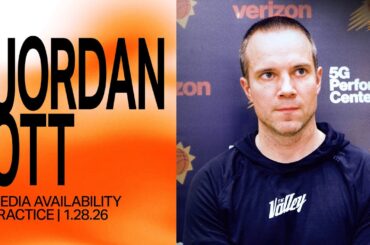 Head Coach Jordan Ott Practice Media Availability | Phoenix Suns | 1-28-25