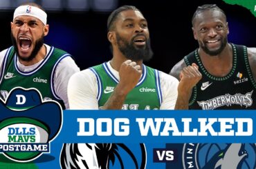 Dallas Mavericks Offense Goes COLD In Loss Vs. Timberwolves | DLLS MAVS POSTGAME