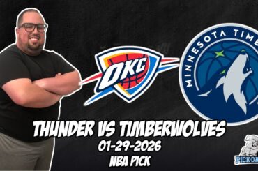 Oklahoma City Thunder vs Minnesota Timberwolves 1/29/26 NBA Free Picks & Prediction | NBA Tips