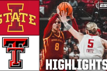 Iowa State Cyclones vs. Texas Tech Lady Raiders | Full Game Highlights | ESPN College Basketball
