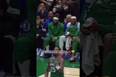 He kept a straight face while blocking him 😅 #dallasmavericks #block #nba #basketball