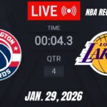 NBA LIVE! Washington Wizards vs Los Angeles Lakers  I January 29, 2026 | Lakers vs Wizards 2K26