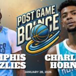 Post Game Bounce: Memphis Grizzlies vs Charlotte Hornets