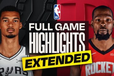 EXTENDED: SPURS at ROCKETS | FULL GAME HIGHLIGHTS | January 28, 2026