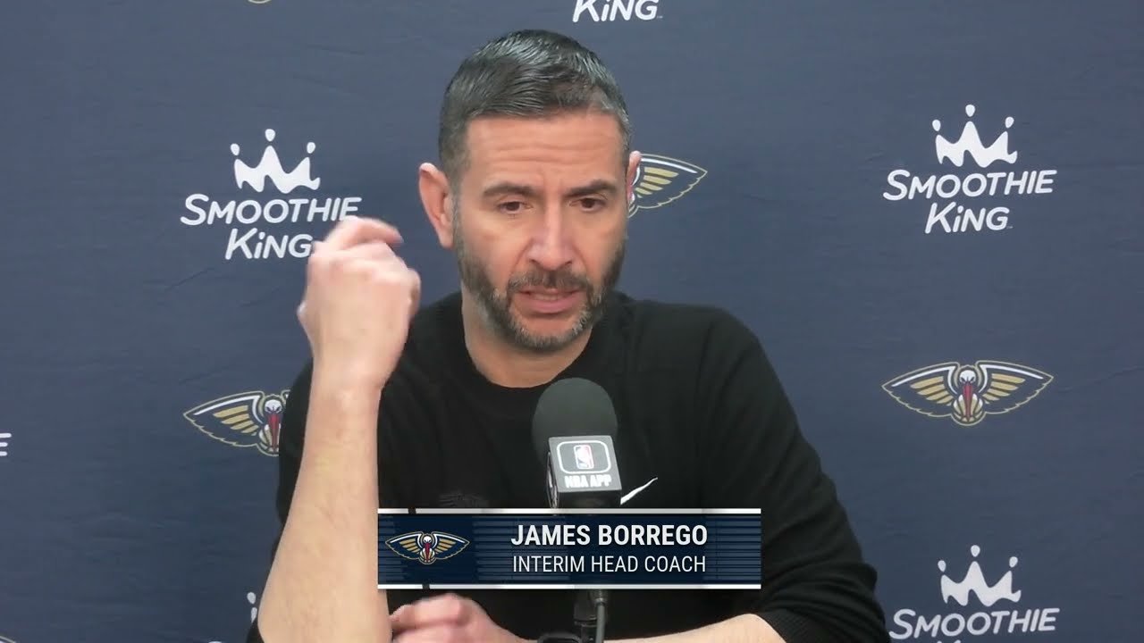 James Borrego recaps comeback win | Pelicans-Grizzlies Postgame 1/23/26