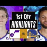 Golden State Warriors vs Utah Jazz Full Game Highlights 1st Qtr P2 | Jan 28 | 2026 NBA Highlights