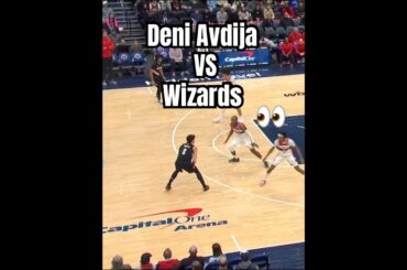 Deni Avdija vs Wizards 👀 #nba #deni #trailblazers #wizards #shorts