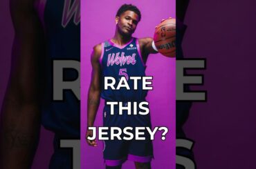 Does This Prince Tribute Jersey Hit or Miss? #nba #timberwolves