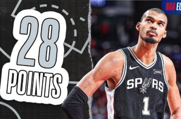 Wemby SHINES in Spurs Comeback 🌟 Wembanyama's Best Moments v Houston Rockets