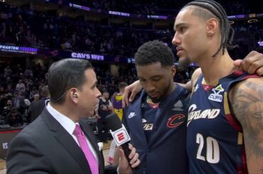 ‘This is Donovan Mitchell’s city now’ 😳 Jaylon Tyson gives Spida props after beating LeBron & Lakers