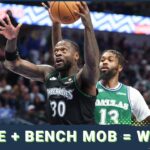 Julius Randle, Naz Reid, Bench Mob CARRY Minnesota Timberwolves Over Mavs | Joan Beringer Impresses